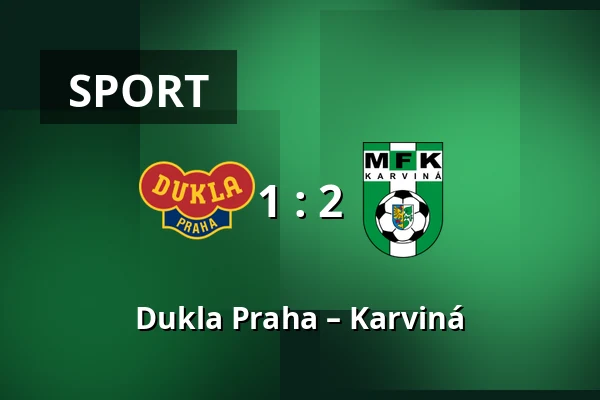 Dukla Praha – Karviná — Stadion Juliska, Prague