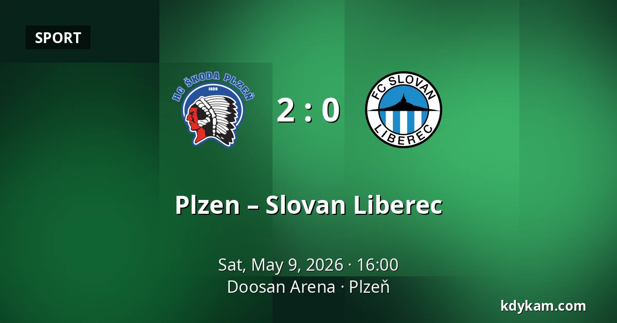 Plzen – Slovan Liberec — Doosan Arena, Pilsen