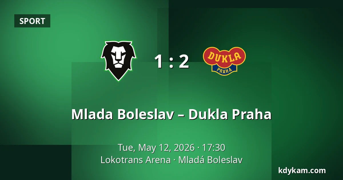 Mlada Boleslav – Dukla Praha — Lokotrans Arena, Mladá Boleslav