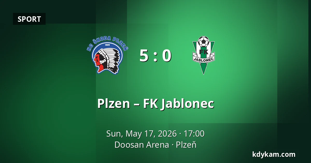 Plzen – FK Jablonec — Doosan Arena, Pilsen