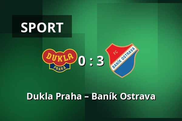 Dukla Praha – Baník Ostrava — Stadion Juliska, Prague