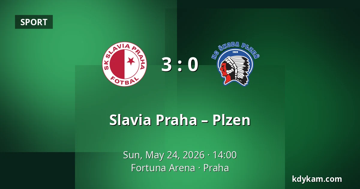 Slavia Praha – Plzen — Fortuna Arena, Prague