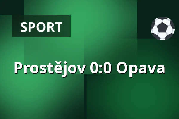 Prostějov - Opava — Stadion Za Mistnim nadrazim, Prostějov