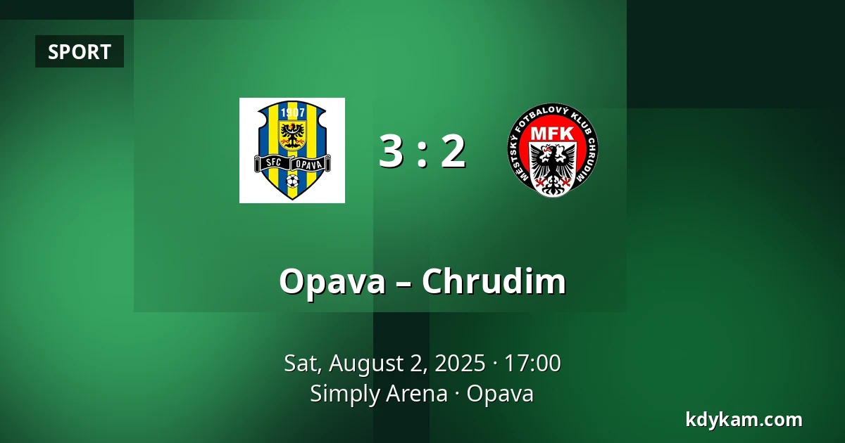 Opava – Chrudim — Simply Arena, Opava