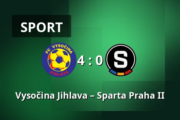 Vysočina Jihlava – Sparta Praha II — Stadion v Jiraskove ulici, Jihlava