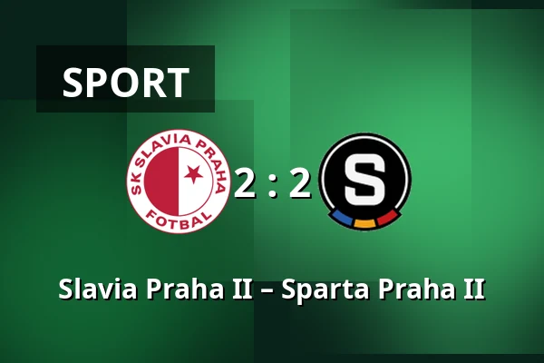 Slavia Praha II – Sparta Praha II — Fortuna Arena, Prague