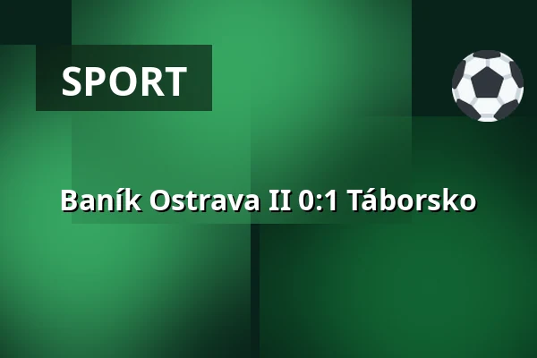 Baník Ostrava II - Táborsko — Mestsky stadion v Ostrave-Vitkovicich, Ostrava