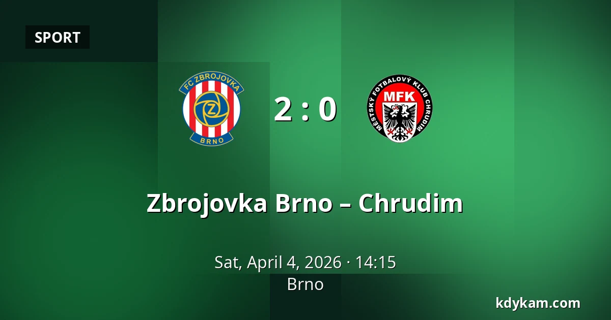 Zbrojovka Brno – Chrudim — Brno