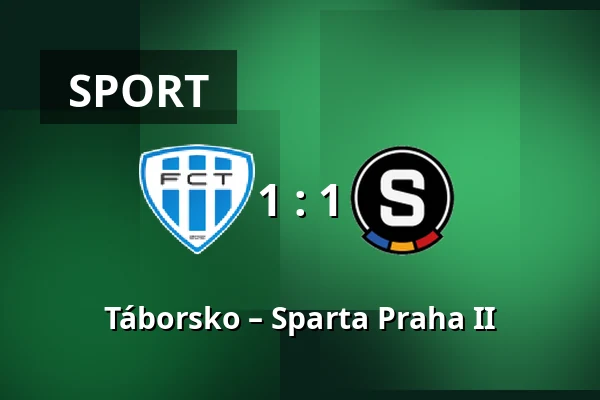 Táborsko – Sparta Praha II — Stadion Kvapilova, Tábor