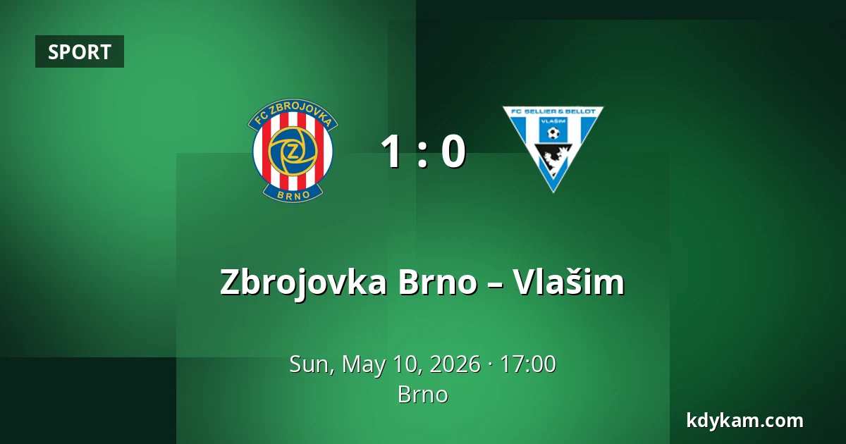 Zbrojovka Brno – Vlašim — Brno