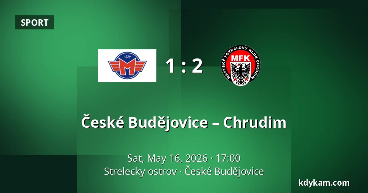 České Budějovice – Chrudim — Strelecky ostrov, České Budějovice