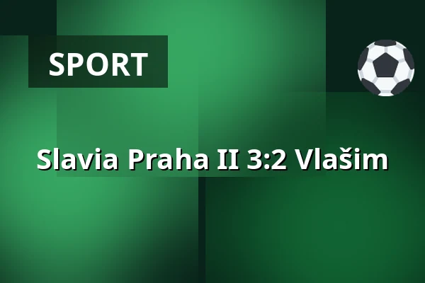 Slavia Praha II – Vlašim — Prague