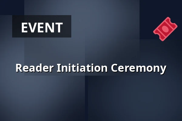 Reader Initiation Ceremony — Kulturní dům, Kopřivnice