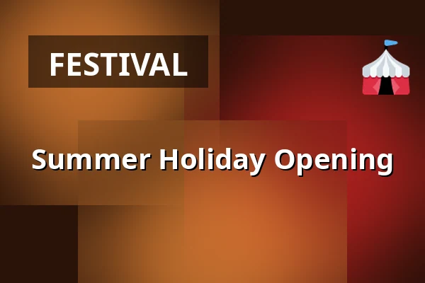 Summer Holiday Opening — Municipal Cultural Club, Vracov