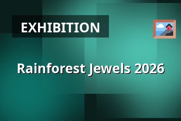 Rainforest Jewels 2026 — Výstaviště Flora, Pavilon A, Olomouc