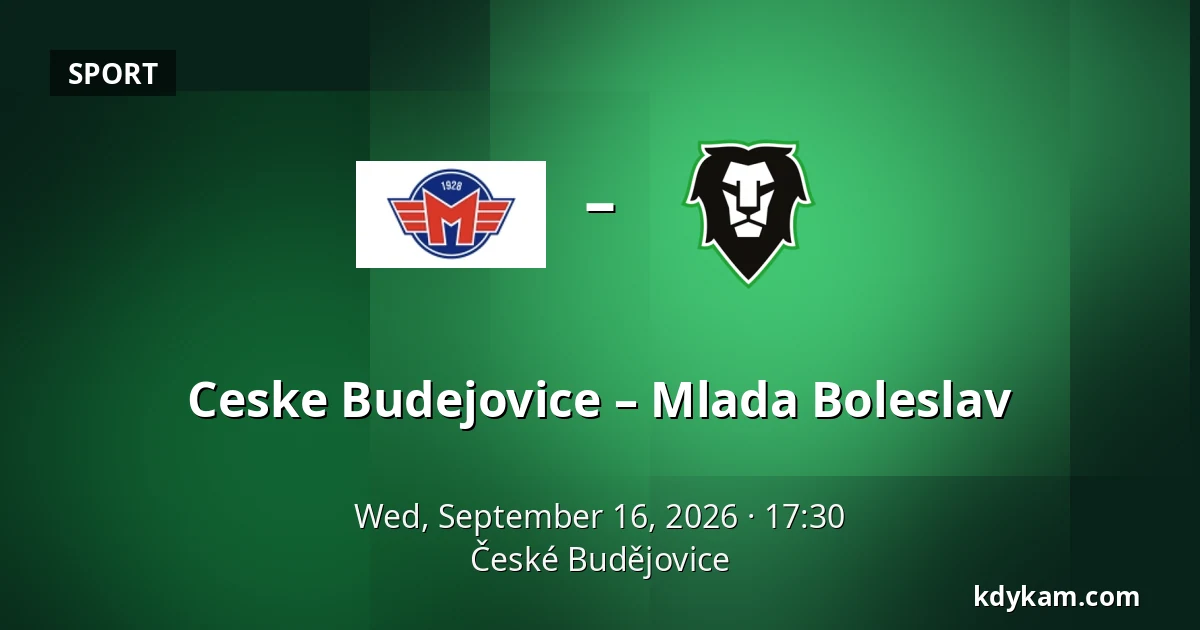 Ceske Budejovice – Mlada Boleslav — České Budějovice