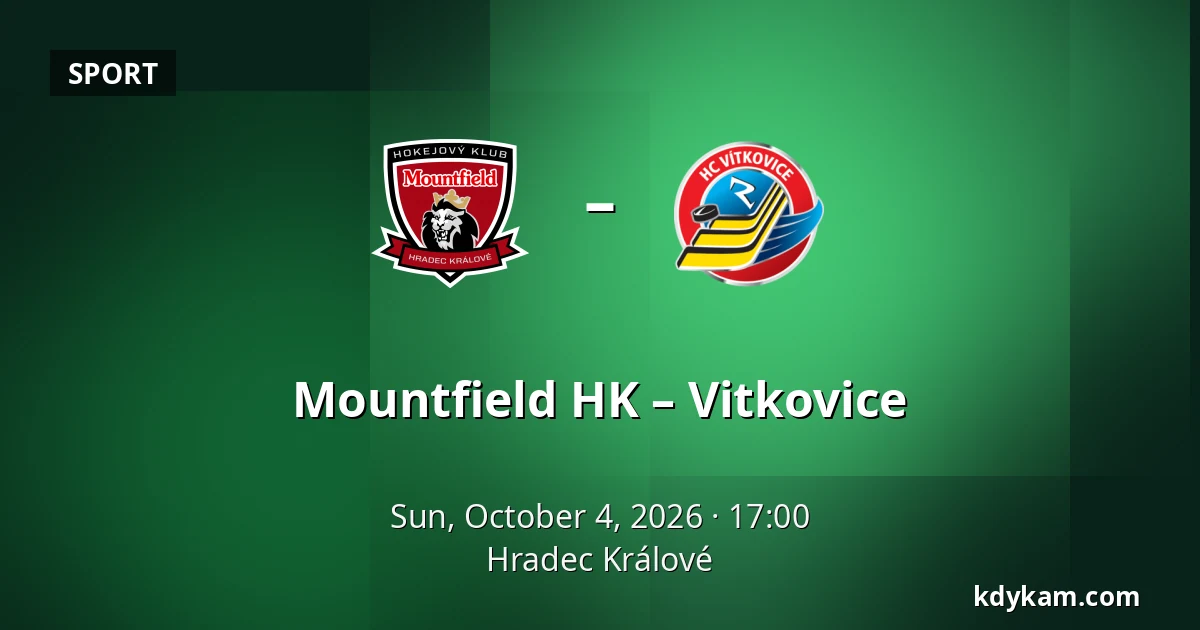 Mountfield HK – Vitkovice — Hradec Králové