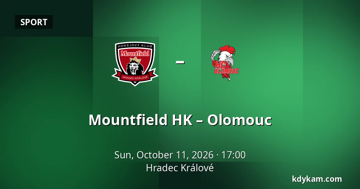 Mountfield HK – Olomouc — Hradec Králové