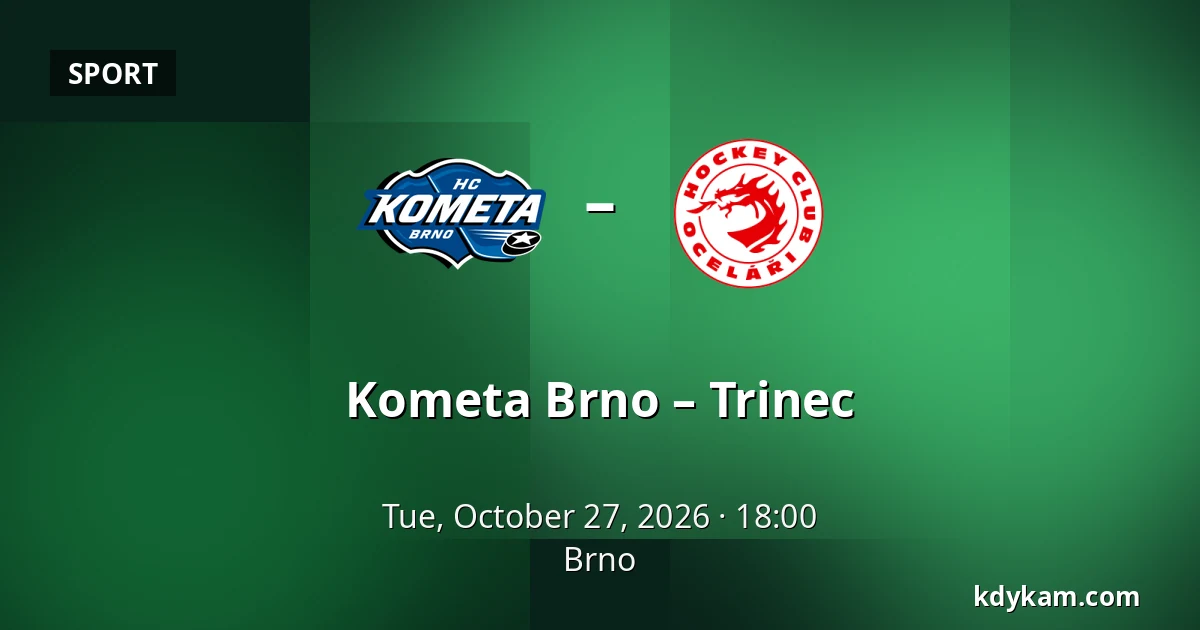 Kometa Brno – Trinec — Brno