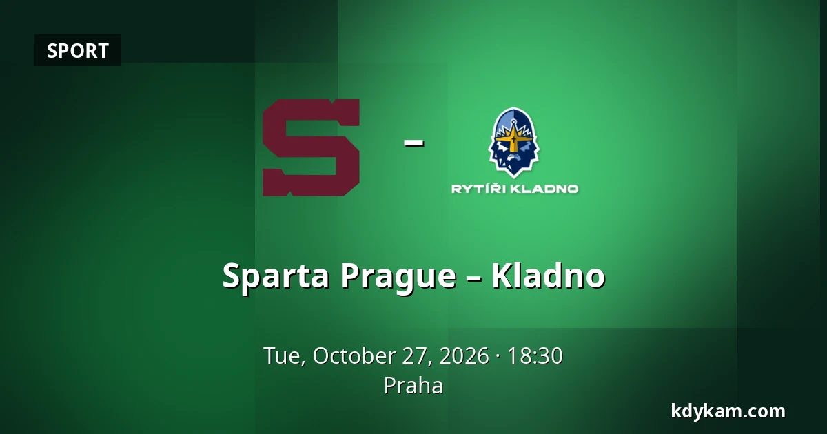 Sparta Prague – Kladno — Prague