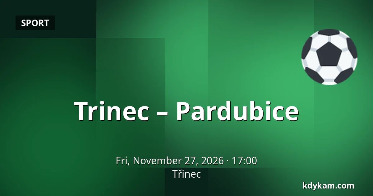 Trinec – Pardubice — Třinec