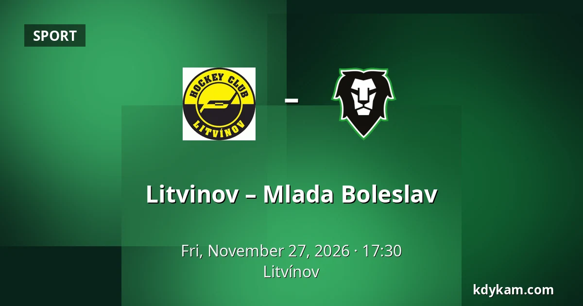 Litvinov – Mlada Boleslav — Litvínov