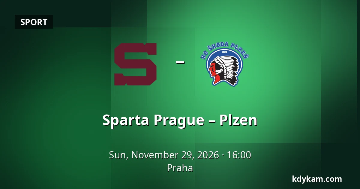 Sparta Prague – Plzen — Prague