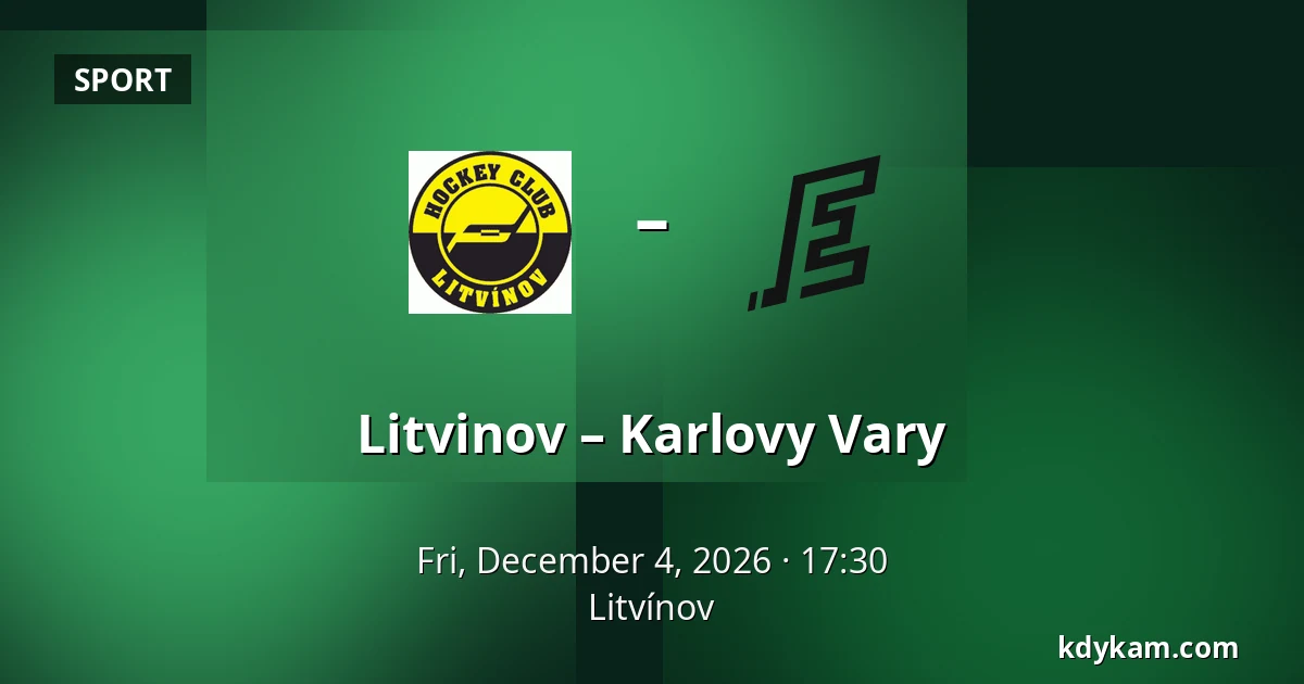 Litvinov – Karlovy Vary — Litvínov