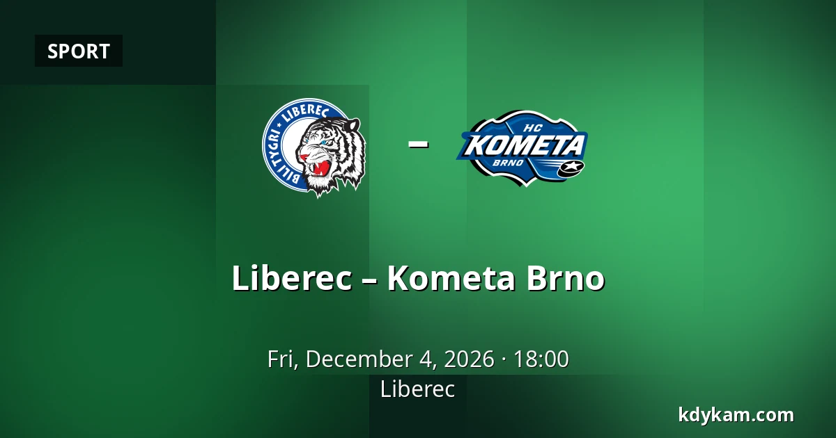 Liberec – Kometa Brno — Liberec