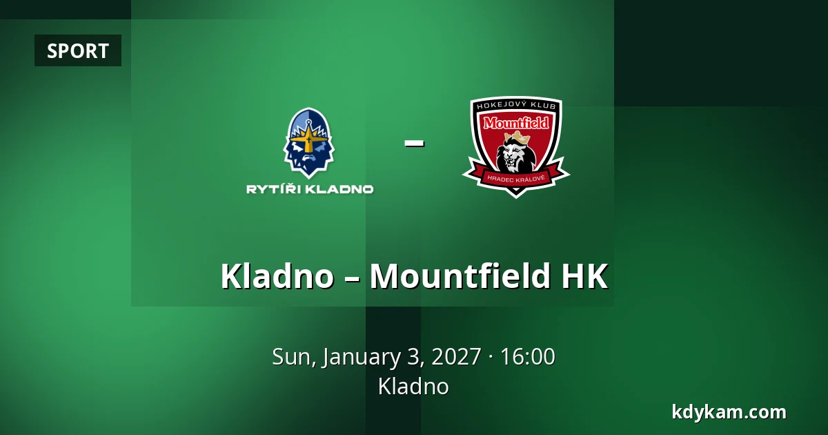 Kladno – Mountfield HK — Kladno