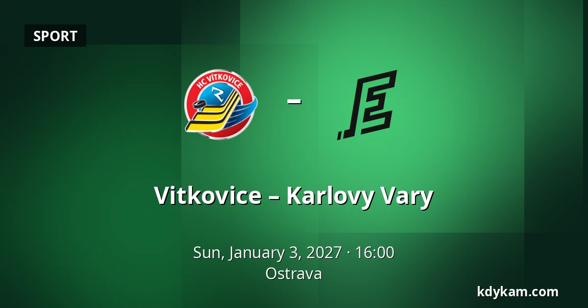 Vitkovice – Karlovy Vary — Ostrava
