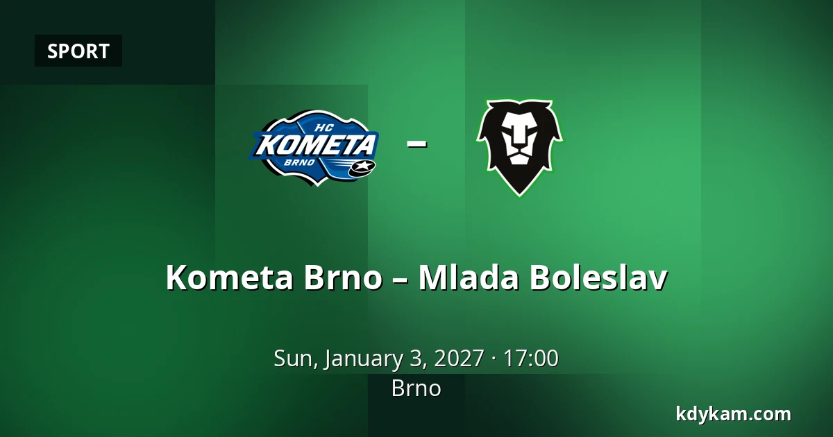 Kometa Brno – Mlada Boleslav — Brno