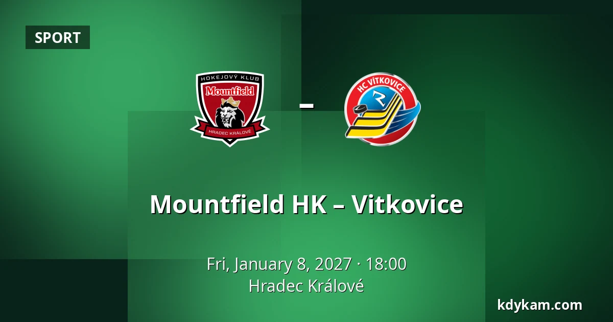 Mountfield HK – Vitkovice — Hradec Králové