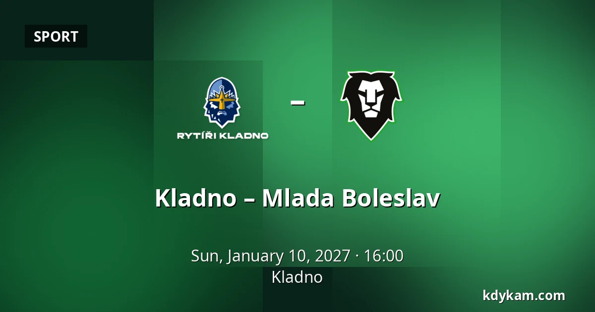 Kladno – Mlada Boleslav — Kladno
