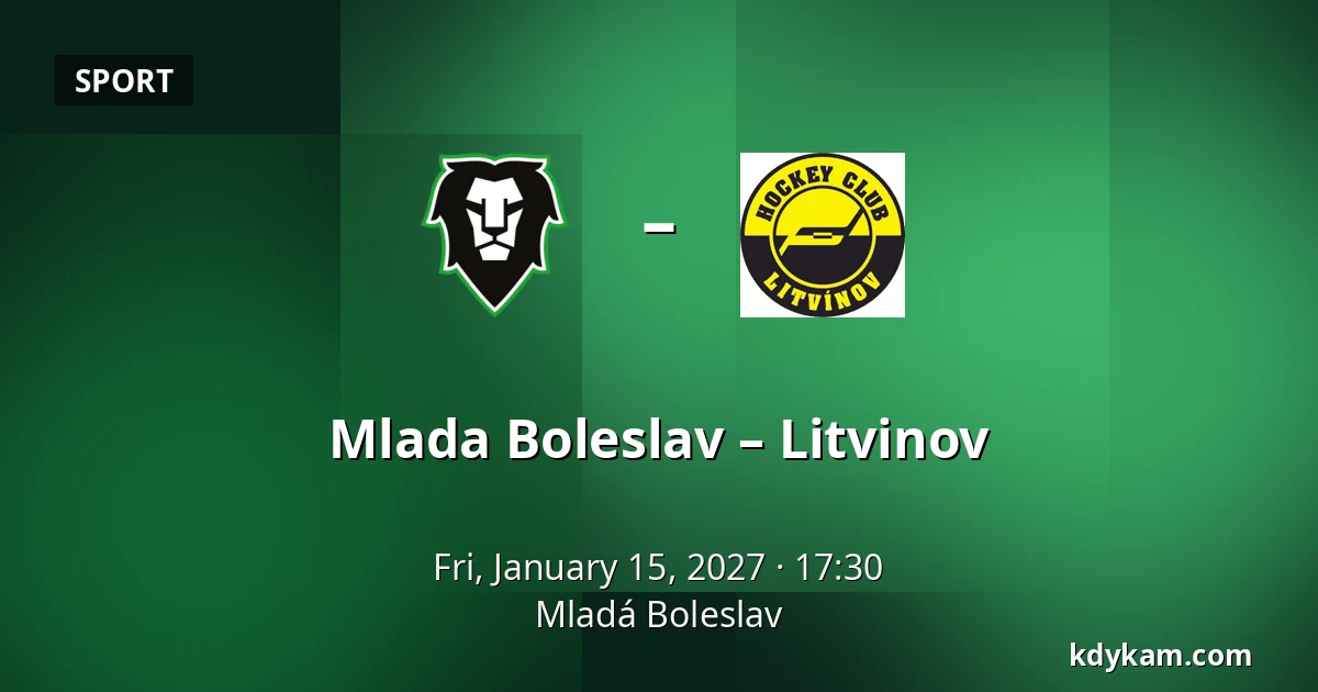 Mlada Boleslav – Litvinov — Mladá Boleslav