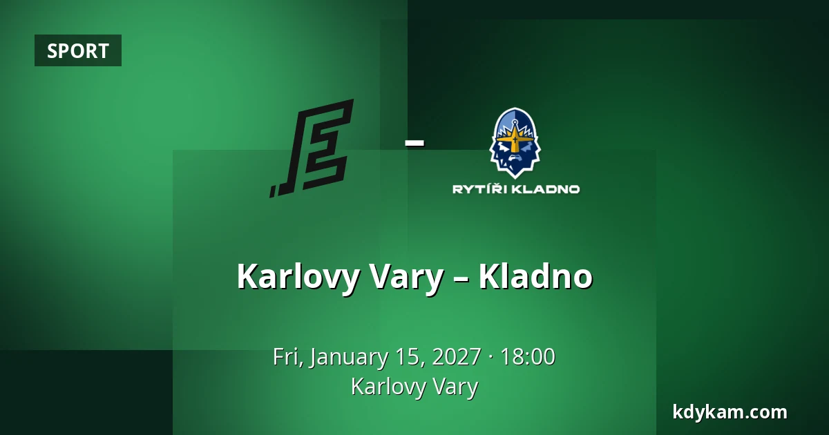 Karlovy Vary – Kladno — Karlovy Vary