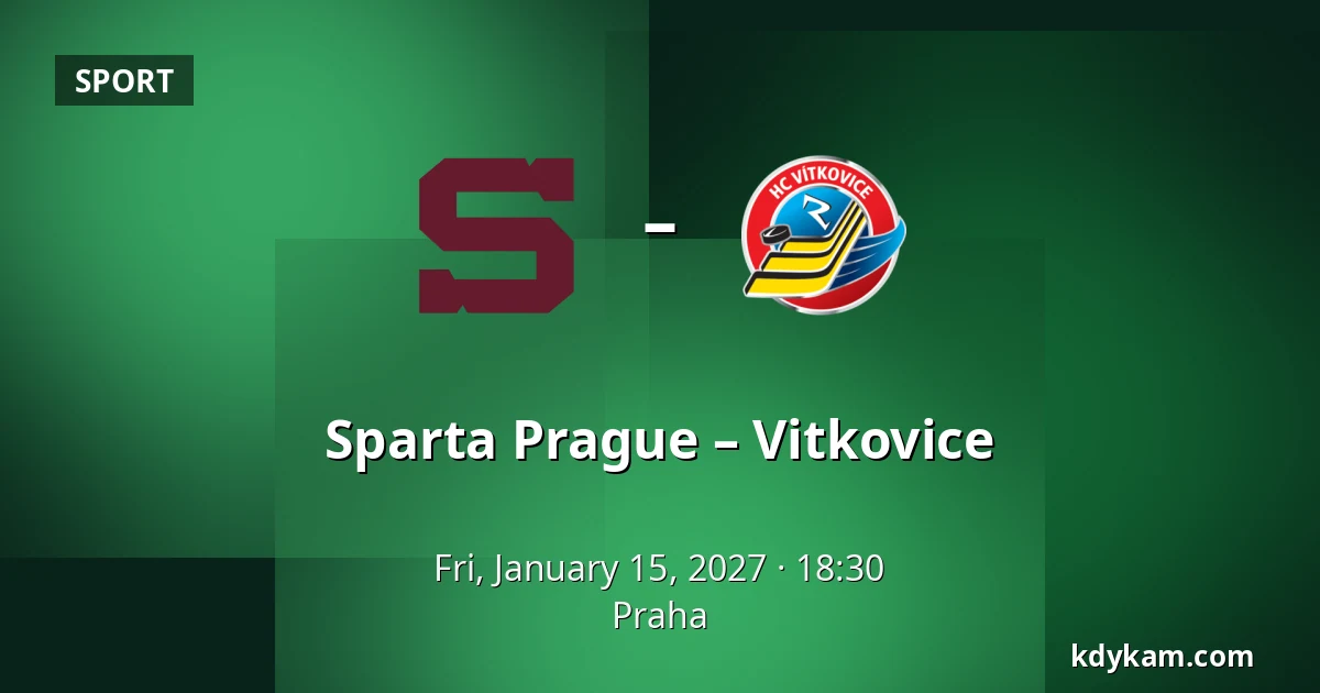 Sparta Prague – Vitkovice — Prague