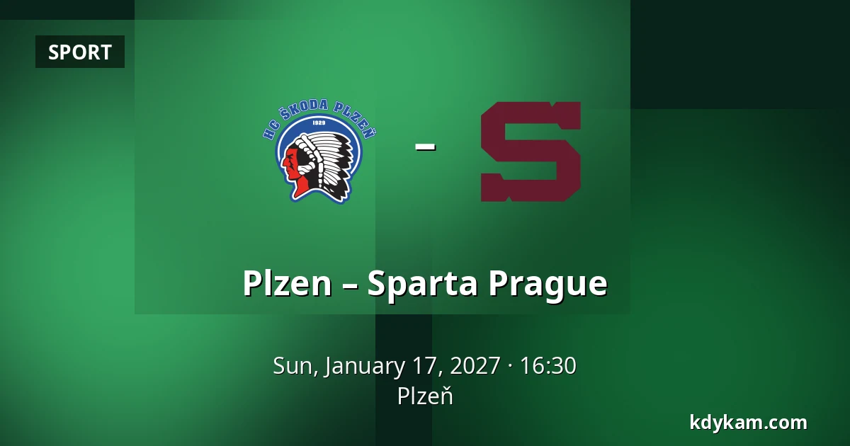 Plzen – Sparta Prague — Plzeň