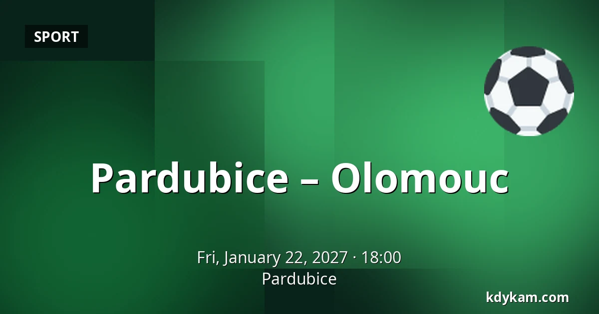 Pardubice – Olomouc — Pardubice