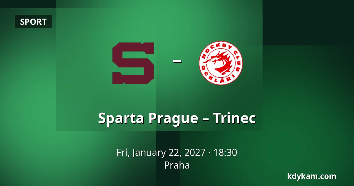 Sparta Prague – Trinec — Prague