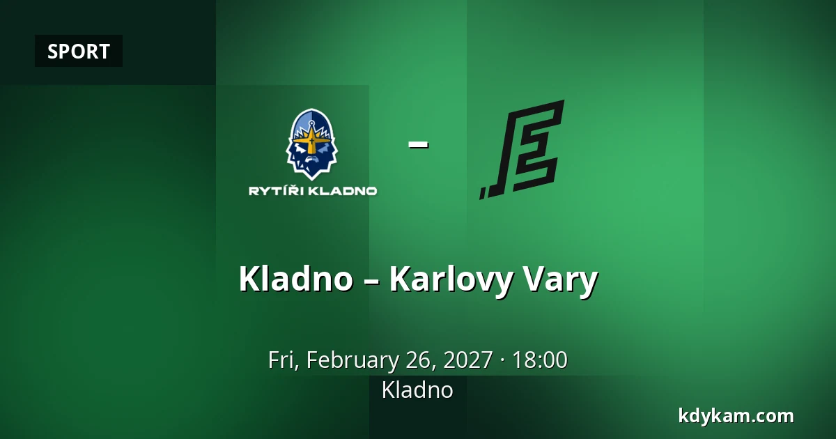 Kladno – Karlovy Vary — Kladno