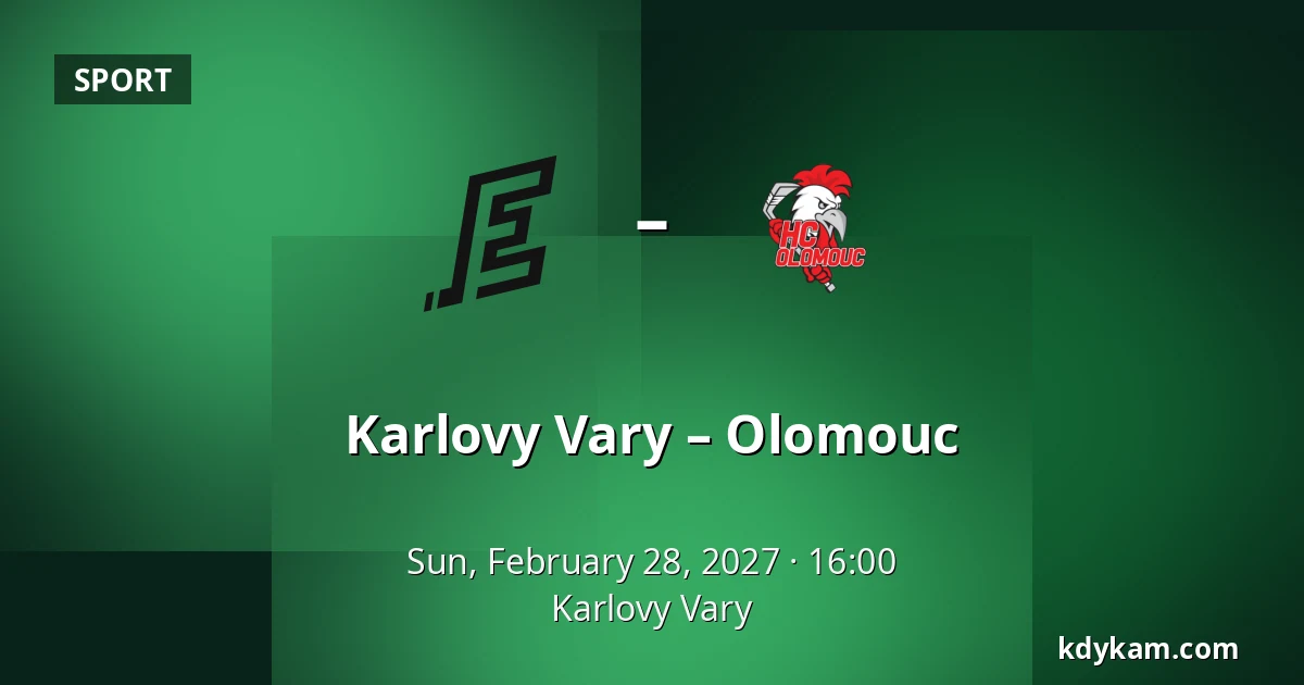 Karlovy Vary – Olomouc — Karlovy Vary