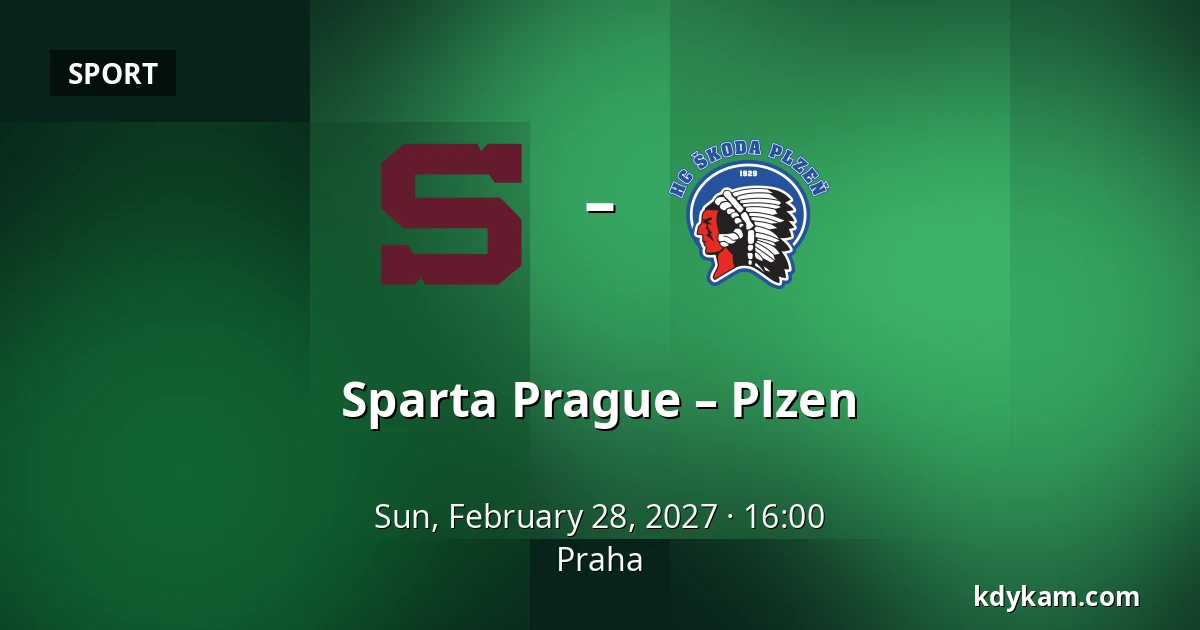 Sparta Prague – Plzen — Prague