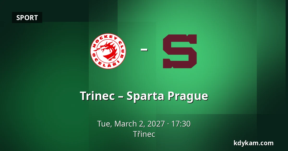 Trinec – Sparta Prague — Třinec