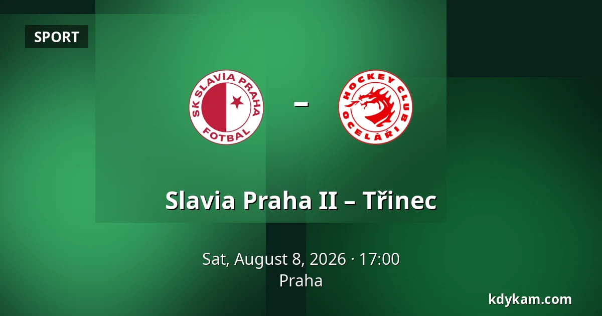 Slavia Praha II – Třinec — Prague