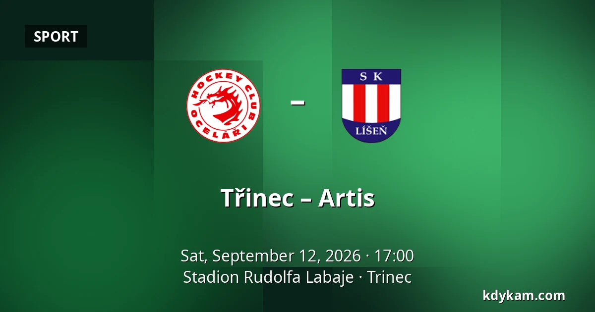 Třinec – Artis — Stadion Rudolfa Labaje, Trinec