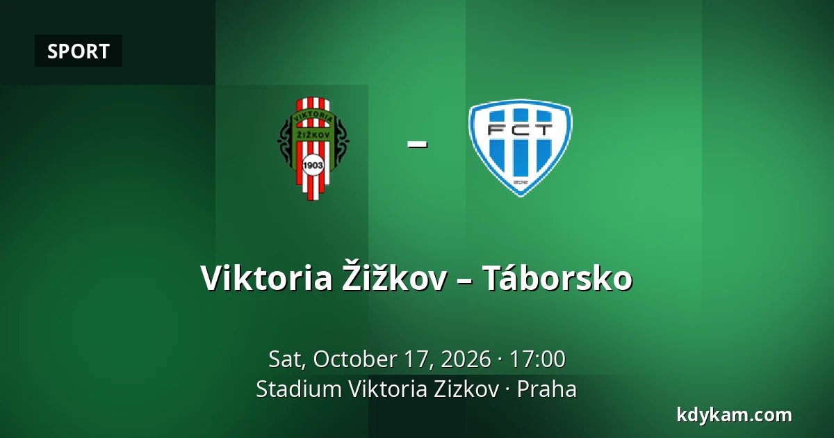 Viktoria Žižkov – Táborsko — FK Viktoria Žižkov, Prague