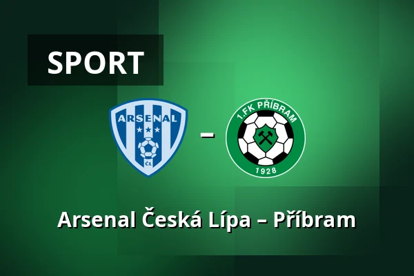 Arsenal Česká Lípa – Příbram — Novy Bor Football Stadium, Prague