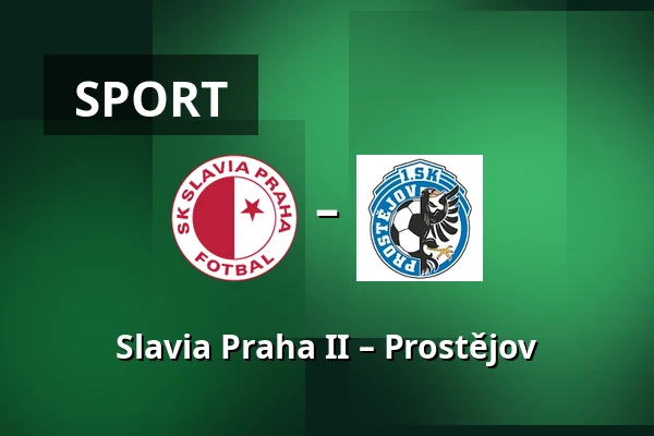 Slavia Praha II – Prostějov — Prague