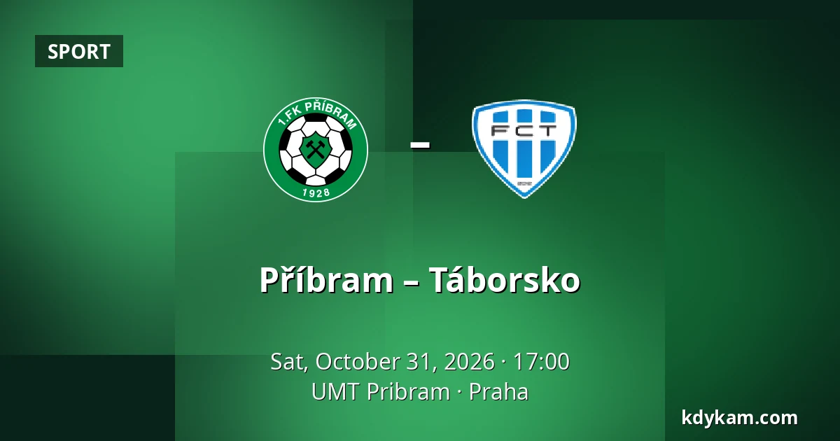 Příbram – Táborsko — UMT Pribram, Prague